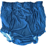 Blue Lightweight Denim Bloomers Shorts