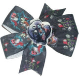 Jack Skull Hair Bow *