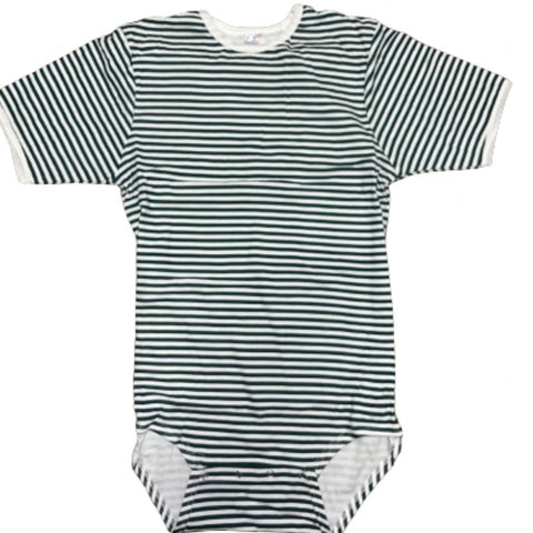 Squishyabdl cotton green Stripes pattern Bodysuit - Limited Stocked (Special Size chart) Clearance