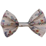 Bear Synthetic Leather Hair Bow