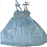 Little Princess Embroidered Halter Dress