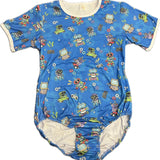 * Gear Head Robots Short Sleeve Bodysuit