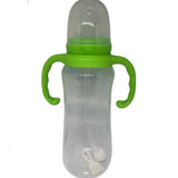 Bottle with removable handles