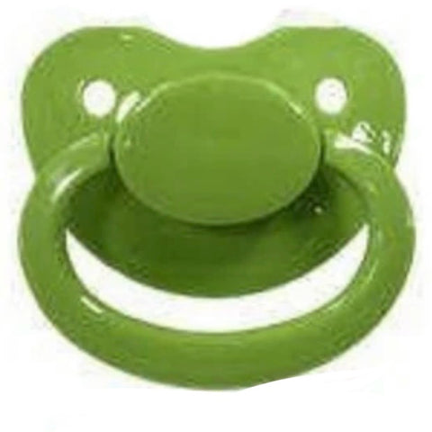 Dark Green New Large Plain Color Adult Pacifier