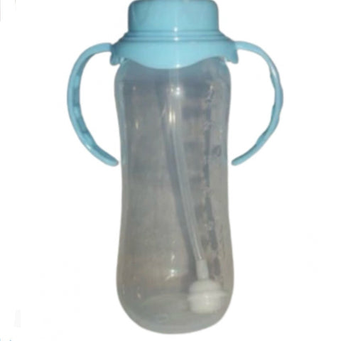 Nursing Bottle with removable handles and large adult silicone teat