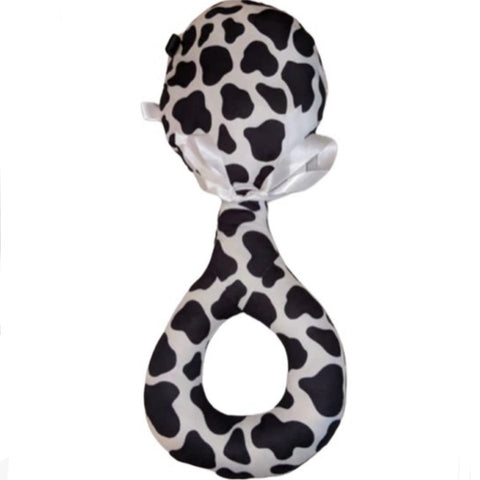 Lil Cow Large Fabric Rattle Clearance