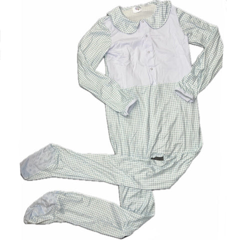1pc Blue Sleep 'N Play Footed Pajamas