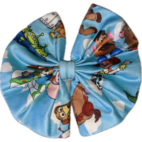 Toy Movie Fabric Hair Bow