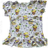 * LILAC SPRING BEARS DIAPER xs s l xl 4x