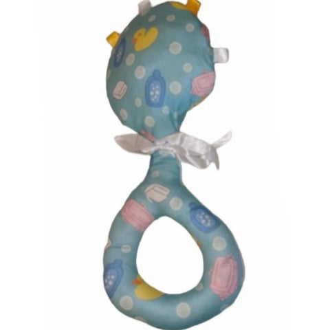 Ducky Bath Time Large Fabric Rattle  Clearance