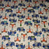 Clearance Squishyabdl cotton Fox & Raccoons pattern Romper Bodysuit -Size Small Only (Special Size chart)