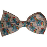 Pony Synthetic Leather Hair Bow