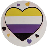Non-Binary Vinyl Sticker Variety