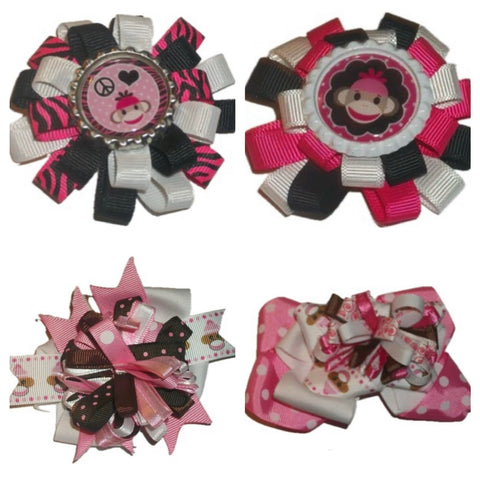 Monkey Hair Bow *