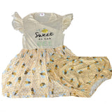 Sweet as Can Bee Ruffles Bloomers Shorts XS Only