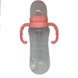 Bottle with removable handles