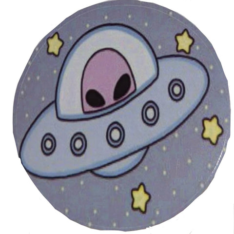 Pastel Aliens Vinyl Sticker
