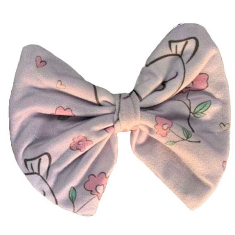 Love Bird Fabric Hair Bow *
