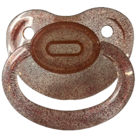 Red Sparkle New Large Color Adult Pacifier