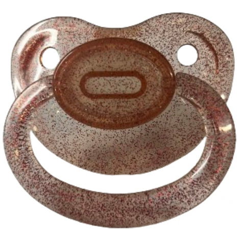 Red Sparkle New Large Sparkle Color Adult Pacifier