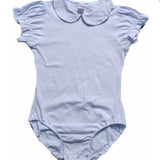Lil Baby Doll White Collard Bodysuit