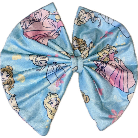 Princess Fabric Hair Bow