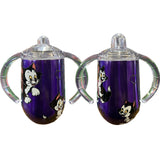 Black and White Cat Stainless Steel Sippy Cup