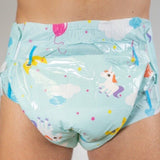 Bambino Cloudee Print ABDL Adult Diaper * Sample *