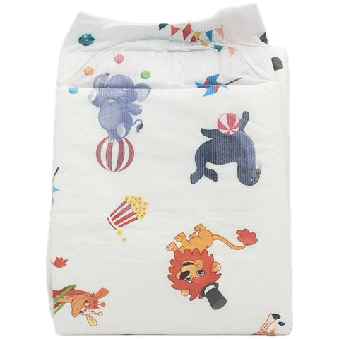 Bambino Karnevalee Print ABDL Adult Diaper Sample *DISCONTINUED*