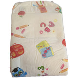 Bambino Skooldoole All Over Print ABDL Adult Diaper Sample *DISCONTINUED*
