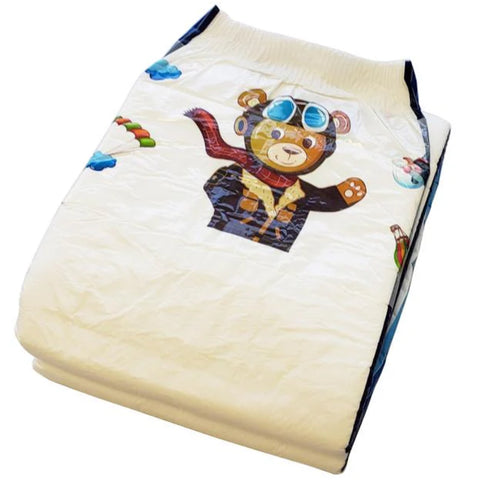 Bambino Red Bearon ABDL Adult Diaper Sample *DISCONTINUED*