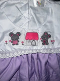 Lil Mouse Embroidered Baby Doll Dress