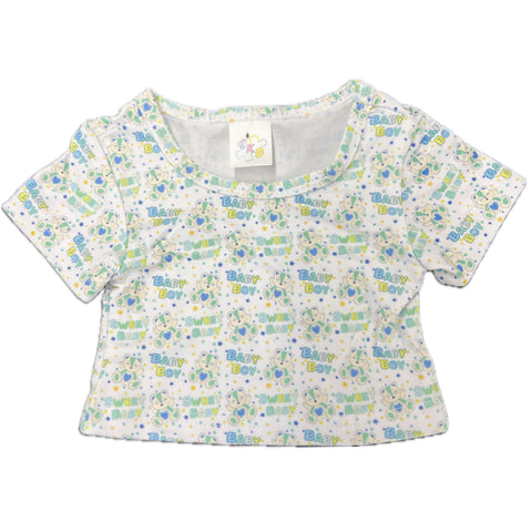 Sweet Baby Boy Stuffie Shirt