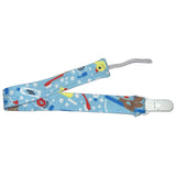 Bath Time Fabric Pacifier Clips