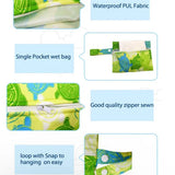 Veggisaurus Dinosaur Pacifier Bag