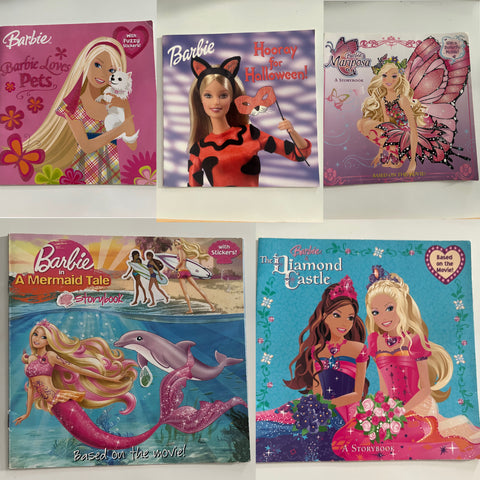 Barbie Books SECOND CHANCE TOYS BOOKS