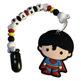 Hero Silicone Teether Chewing Toy Pacifier Clip