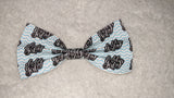 Daddy's Mommy's Girl Princess synthetic leather Hair Bows Large 6.5" - 7"