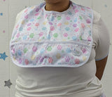 Paw Baby Water Proof Bib with pocket