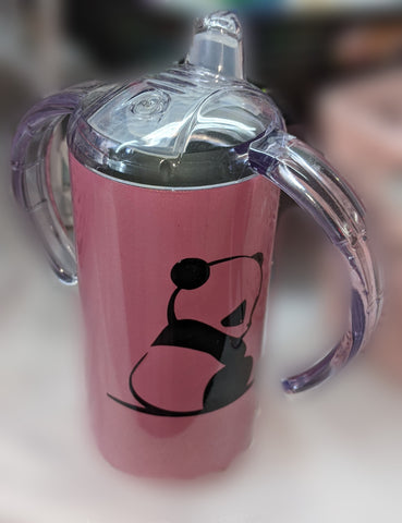 Bear New 12 Ounce Stainless Steel Sippy Training Cup With Handle