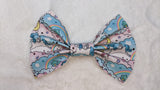 Unicorn synthetic leather Hair Bows Large 6.5" - 7"