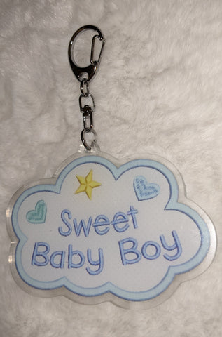 Baby Boy Key Chain