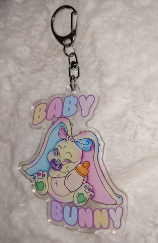 Baby Bunny Key Chain