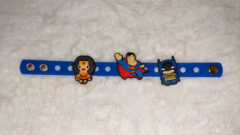 Hero New Super Cute Silicone Jibbiz Bracelet