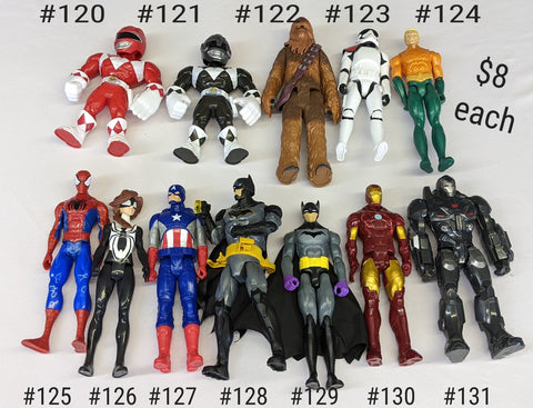 Super Hero Action Figure Toy Second Chance Toys