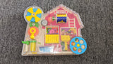 Vintage 1991 Mattel See 'N Say Farm House RARE SECOND CHANCE TOYS
