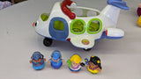 Fisher Price Little People Lil Movers Airplane 2005 Vehicle SECOND CHANCE TOYS