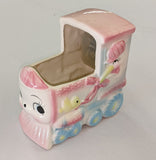 Vintage Baby Cradle Planter SECOND CHANCE TOYS