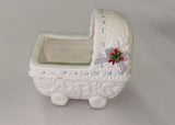 Vintage Baby Cradle Planter SECOND CHANCE TOYS
