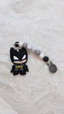 Hero SILICONE TEETHER CHEWING TOY PACIFIER CLIP